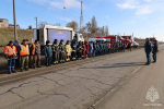 В Херсонской области впервые прошли масштабные учения спасателей и экстренных служб