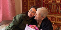 Офицеры СК России навестили 95-летнюю участницу Великой Отечественной войны - Следственный комитет