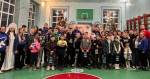 Студенты ХГПУ провели новогодний праздник для воспитанников Новокиевского соццентра