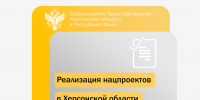 В этом году на развитие региона по нацпроектам направлено более 2,1 млрд рублей - Представительство Херсонской области в Республике Крым