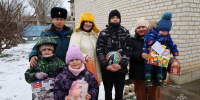 Главное управление МЧС России по Херсонской области исполнило новогодние мечты пятерых детей - МЧС России