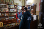 Перед праздничными службами: сотрудники МЧС Херсонской области провели беседы в храмах