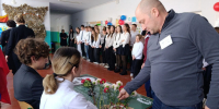 В Каховском округе открыли «Парту Героя» в честь ветерана Великой Отечественной войны - Херсонское агентство новостей