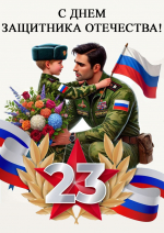 Служба занятости населения Херсонской области сердечно поздравляет мужчин с Днем защитника Отечества!