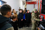 1-ю пожарно-спасательную часть посетили дети подшефного класса Росгвардии