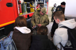 1-ю пожарно-спасательную часть посетили дети подшефного класса Росгвардии