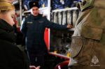 1-ю пожарно-спасательную часть посетили дети подшефного класса Росгвардии