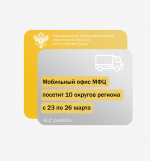 Мобильные офисы МФЦ посетят десять округов Херсонской области