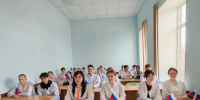 Студенты Генического медицинского колледжа отметили годовщину воссоединения Крыма с Россией - Министерство здравоохранения
