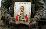 Блиндажным храмам Херсонской области передали иконы и походные кресты