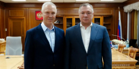 Владимир Сальдо встретился вице-премьером Маратом Хуснуллиным в Москве - Представительство Херсонской области в Республике Крым