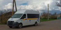 В гериатрический пансионат Новотроицкого округа поступил новый автобус - Херсонское агентство новостей