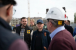 Губернатор Херсонской области вместе с Сергеем Кириенко проинспектировал строительный колледж и жилой комплекс в Геническе