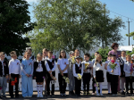 Владимировская школа открыла памятник Воинам-освободителям