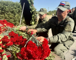 Руководитель следственного управления СК России по Херсонской области принял участие в церемонии захоронения останков мирных жителей, погибших в годы Великой Отечественной войны