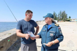 В Херсонской области провели рейд по необорудованным пляжам