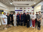 Студенты-спасатели провели тренировку для членов избиркомов в Херсонской области