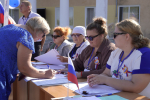 В Геническом округе стартовало досрочное голосование на выборах в Госдуму