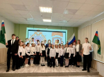 В Генической школе № 4 торжественно открыли два профильных кадетских класса СК России